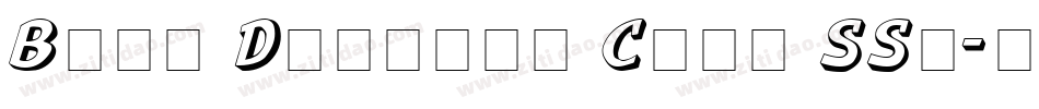 Boya Display Caps SSi字体转换